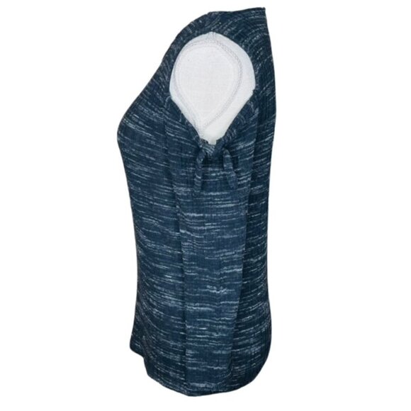 LUCKY BRAND Cold Shoulder Top - Size Medium - Picture 3 of 7